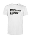 Herren T-Shirt - HANDBALLHELDEN Anwurf Schnelle Mitte Sprungwurf Kempa-Trick