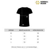 Damen T-Shirt - HANDBALLHELDEN Handballfeld